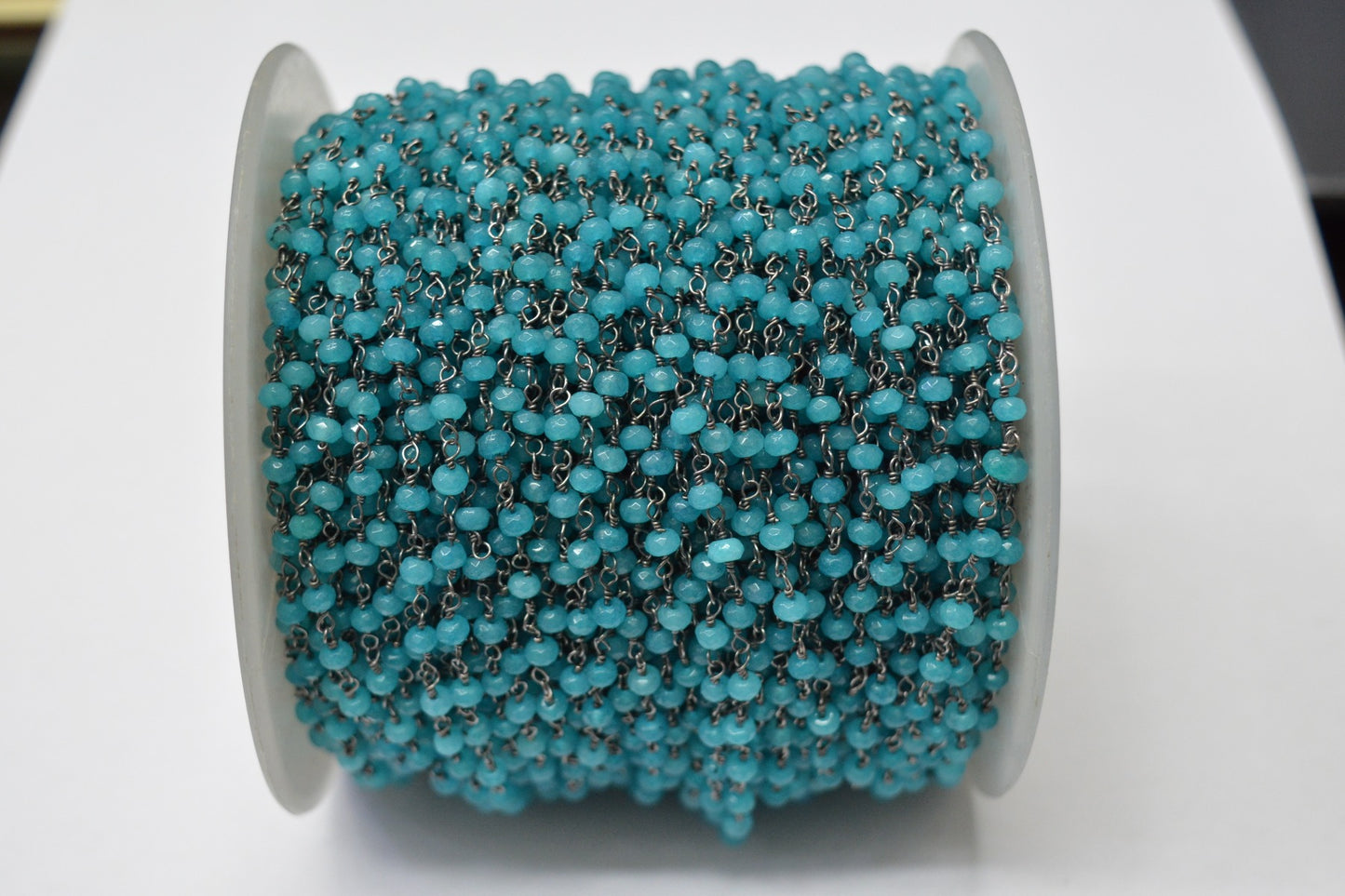 Gorgeous Rosary Chain - Jade 925 Silver 3.00mm