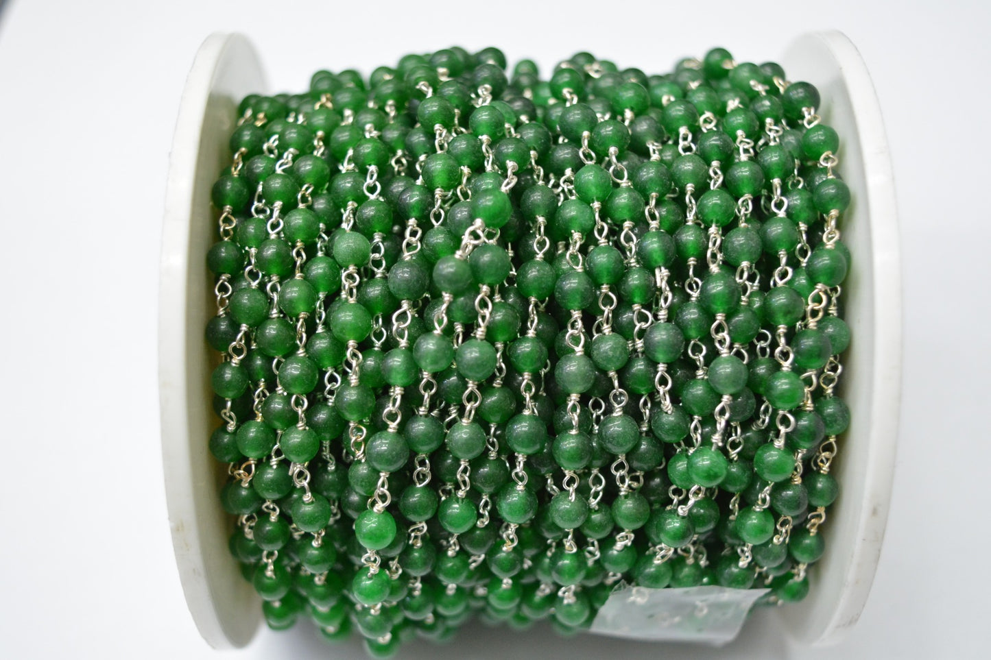 925 Gold Silver Rosary Chain with Agate - 5.00mm