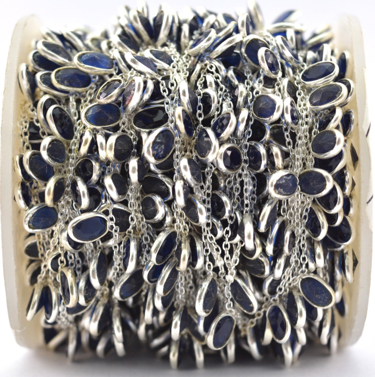 Stunning Rosary Chain - Sapphire 925 Silver 4.00mm