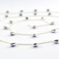 Stunning Rosary Chain - Sapphire 925 Silver 4.00mm