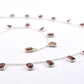 Garnet Rosary Chain - 925 Silver Gold, 4.00mm #2