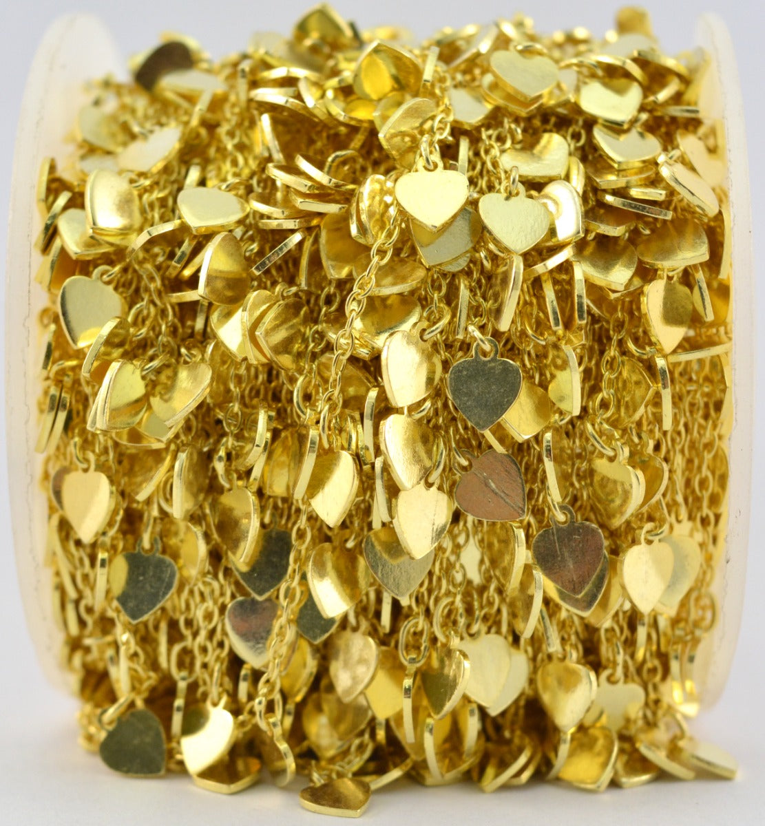 Vintage 925 Silver Gold Rosary Chain - Stone 5.00mm