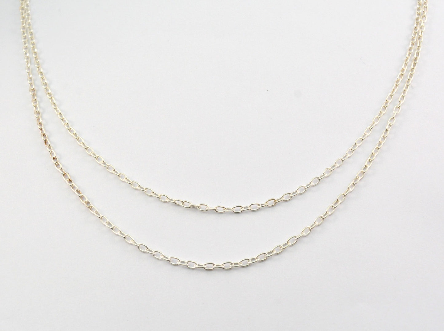 Elegant Rosary Chain - Stone 925 Silver 3.70mm