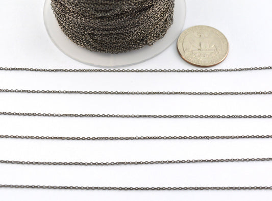 Gorgeous Rosary Chain - Stone 925 Silver 0.90mm - view 3