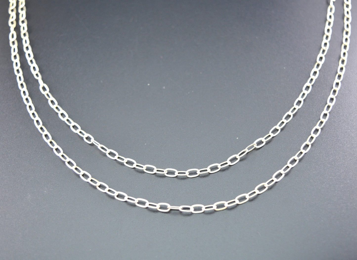 925 Silver Rosary Chain with Stone - 5.20mm