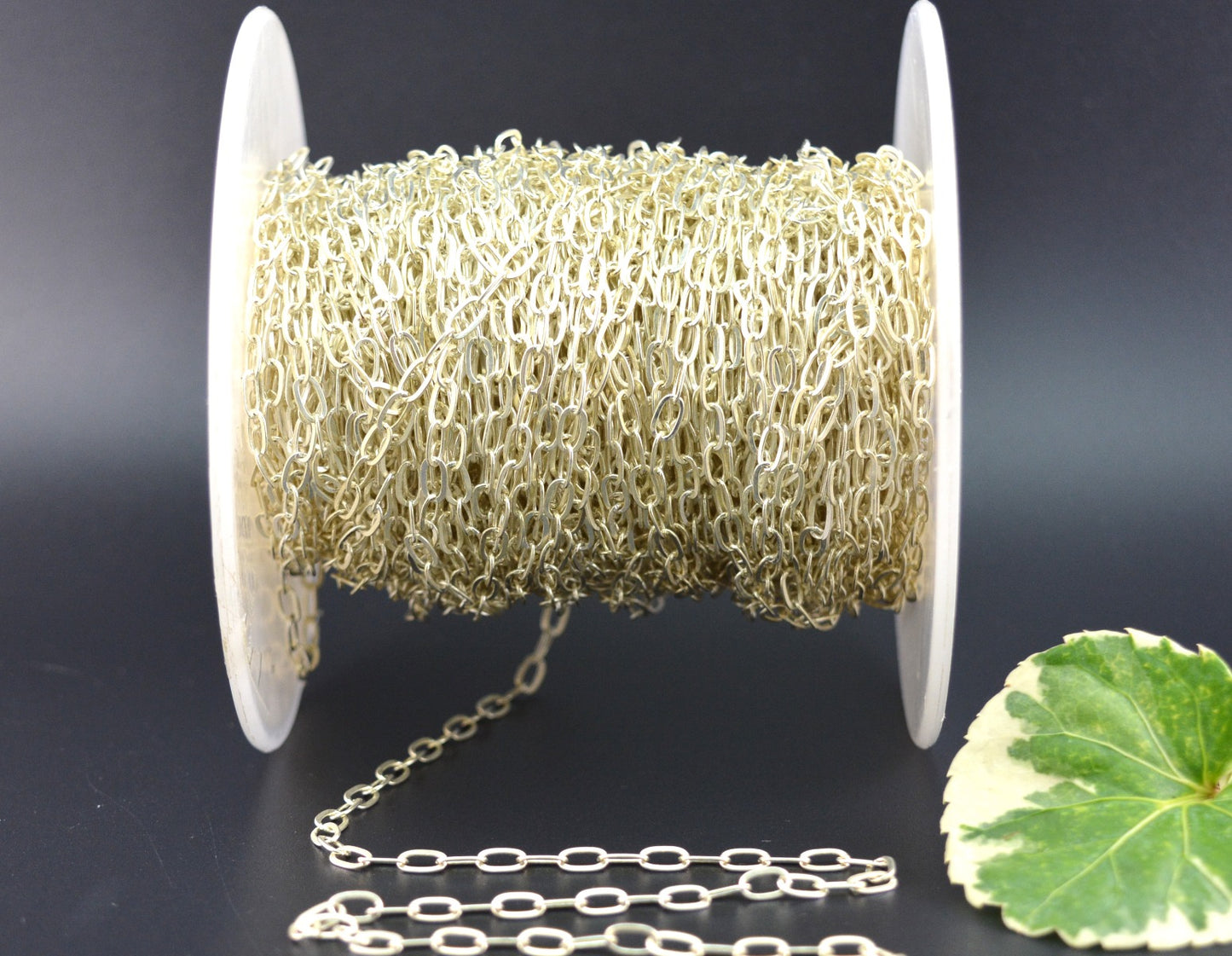 925 Silver Rosary Chain with Stone - 5.20mm