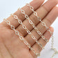 Stunning Rosary Chain - Stone 925 Silver 5.50mm