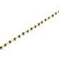 14k Solid Gold Rosary Chain With AAA Quality in 2mm Size - SGGRC-019, Sold By 1 Inch.