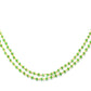 18k Solid Gold Rosary Chain With AAA Quality Peridot - 2.50 mm Sold By 1 Inch