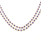 14k  Solid Gold Rosary Chain With AAA Quality in Roundel Shape- 3 mm Size - SGGRC-026, Sold By 1 Inch.