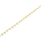 18k Solid Gold Rosary Chain With Natural Pearl Stone - 3.00 mm Size  - SGGRC-028, Sold By 1 Inch.