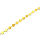 Amazing 18k Solid Gold plain Chain in 17cm mm Size With Brushed Finish - SGGRC-032, Sold by 17 cm.