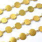 Gorgeous 18k Solid Gold plain Chain With Matt Finish in 7mm Size- SGGRC-033, Sold by 17 cm.