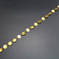 Lovely  18k Solid Gold plain Chain With Shiny Finish in 7mm Size- SGGRC-034, Sold by 17 cm.
