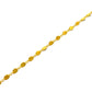 Stunning 18k Solid Gold plain Chain in Oval Shape - 6X4mm - SGGRC-036, Sold by 17 cm.
