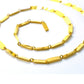 Marvellous  18k Solid Gold plain Chain in Rectangle shape - 12X4mm,  SGGRC-038, Sold by 17 cm.