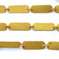 Lovely  18k Solid Gold plain Chain With 12X4mm ,SGGRC-039, Sold by 17 cm.