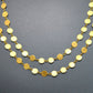 Stunning  18k Solid Gold plain Chain With Brushed Finish - 6mm ,SGGRC-041, Sold by 17 cm.