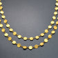 Amazingly  18k Solid Gold plain Chain in Coin Shape With 6mm ,SGGRC-042, Sold by 17 cm.