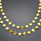Gorgeous  18k Solid Gold plain Chain in Shiny Finish With 6mm ,SGGRC-043, Sold by 17 cm.