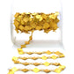 Splendid  18k Solid Gold plain Chain in Square Shape With 6mm ,SGGRC-044, Sold by 17 cm.