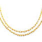 Stunning  18k Solid Gold plain Chain in 5X3mm in Oval Shape  - SGGRC-046, Sold by 17 cm.