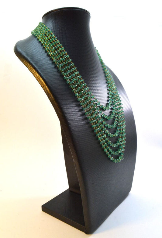 Beautiful  18k Solid Gold Necklace With AAA Quality in 7mm Size ,SGGRC-049