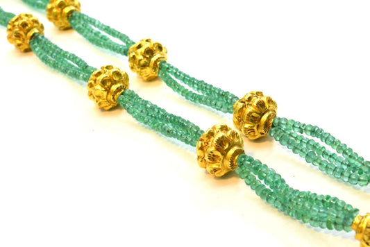 18k Solid Gold Necklace With AAA Quality in 3mm Size -  SGGRC-053