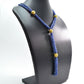 Beautiful  18k Solid Gold Necklace With Natural Tanzanite Stone - 12X14mm Size - SGGRC-054
