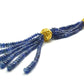 Beautiful  18k Solid Gold Necklace With Natural Tanzanite Stone - 12X14mm Size - SGGRC-054