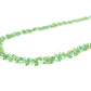18k Solid Gold Necklace With Natural Emerald Stone - 2.50mm  Size - SGGRC-066