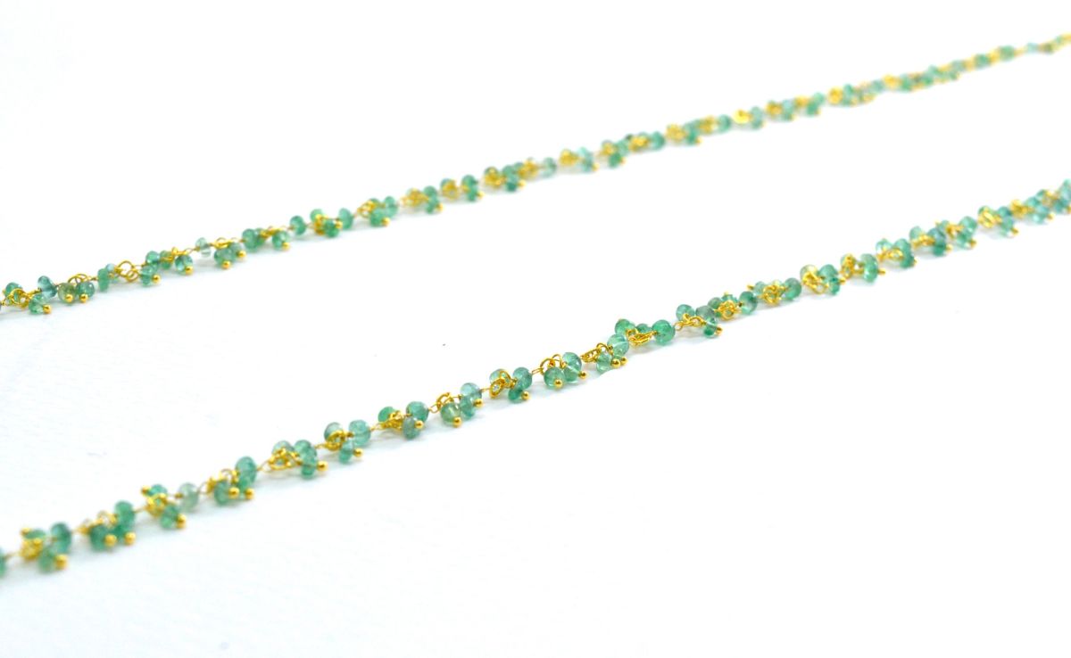 18k Solid Gold Necklace in 2.50mm With AAA Quality  - SGGRC-067