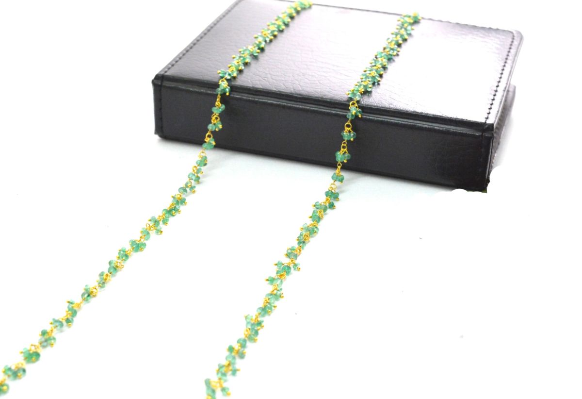 18k Solid Gold Necklace in 2.50mm With AAA Quality  - SGGRC-067