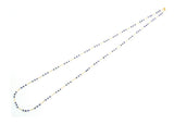 Amazingly  18k Solid Gold Necklace With Natural Sapphire Stone - 3.50mm Size - SGGRC-071