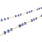Amazingly  18k Solid Gold Necklace With Natural Sapphire Stone - 3.50mm Size - SGGRC-071