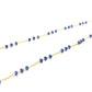 Amazingly  18k Solid Gold Necklace With Natural Sapphire Stone - 3.50mm Size - SGGRC-071