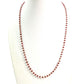 18k Solid Gold Necklace With Natural Ruby Stone, 4-5 mm Size - SGGRC-077