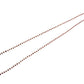 18k Solid Gold Necklace With Natural Ruby Stone, 4-5 mm Size - SGGRC-077