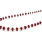 18k Solid Gold Necklace With Natural Ruby Stone, 4-5 mm Size - SGGRC-077