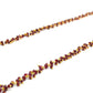 18k Solid Gold Necklace Studded With Natural Ruby Stone - 3mm Size - SGGRC-079