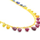Lovely 18k Solid Gold Necklace With AAA Quality in  7.00x4.50-9.00x6.00mm- SGGRC-083
