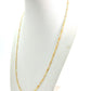 Graceful 18k Solid Gold Necklace in AAA Quality - 4.00MM Size,SGGRC-087