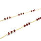 Stunning  18k Solid Gold Necklace in Round Shape - 4mm Size , SGGRC-091