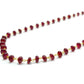 18k Solid Gold Necklace With AAA Quality in 4mm Size - Natural Ruby ,   SGGRC-092