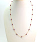 18k Solid Gold Necklace With AAA Quality - Natural Ruby , 3.50 mm - SGGRC-094
