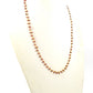 18k Solid Gold Necklace Studded With AAA Quality - 2.50 - 3.00 mm , SGGRC-098