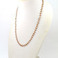 18k Solid Gold Necklace Studded With AAA Quality - 2.50 - 3.00 mm , SGGRC-098