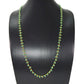 18k Solid Gold Necklace Studded With Emerald Stone in 2.50 - 3.50 mm ,  SGGRC-107