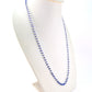 18k Solid Gold Necklace in 3.50 - 6.00 mm Size With Natural Blue Sapphire , SGGRC-109
