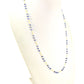 18k Solid Gold Necklace With Natural Blue Sapphire , 3.50 MM -  SGGRC-110
